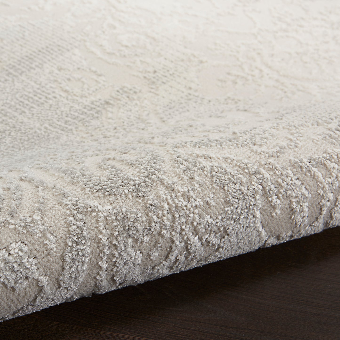 Nourison Home Elation  Ivory Grey  Traditional