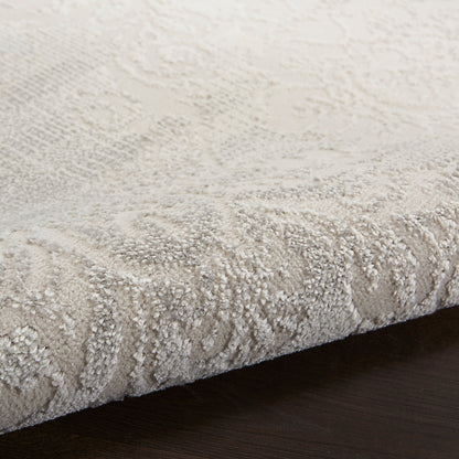 Nourison Home Elation  Ivory Grey  Traditional