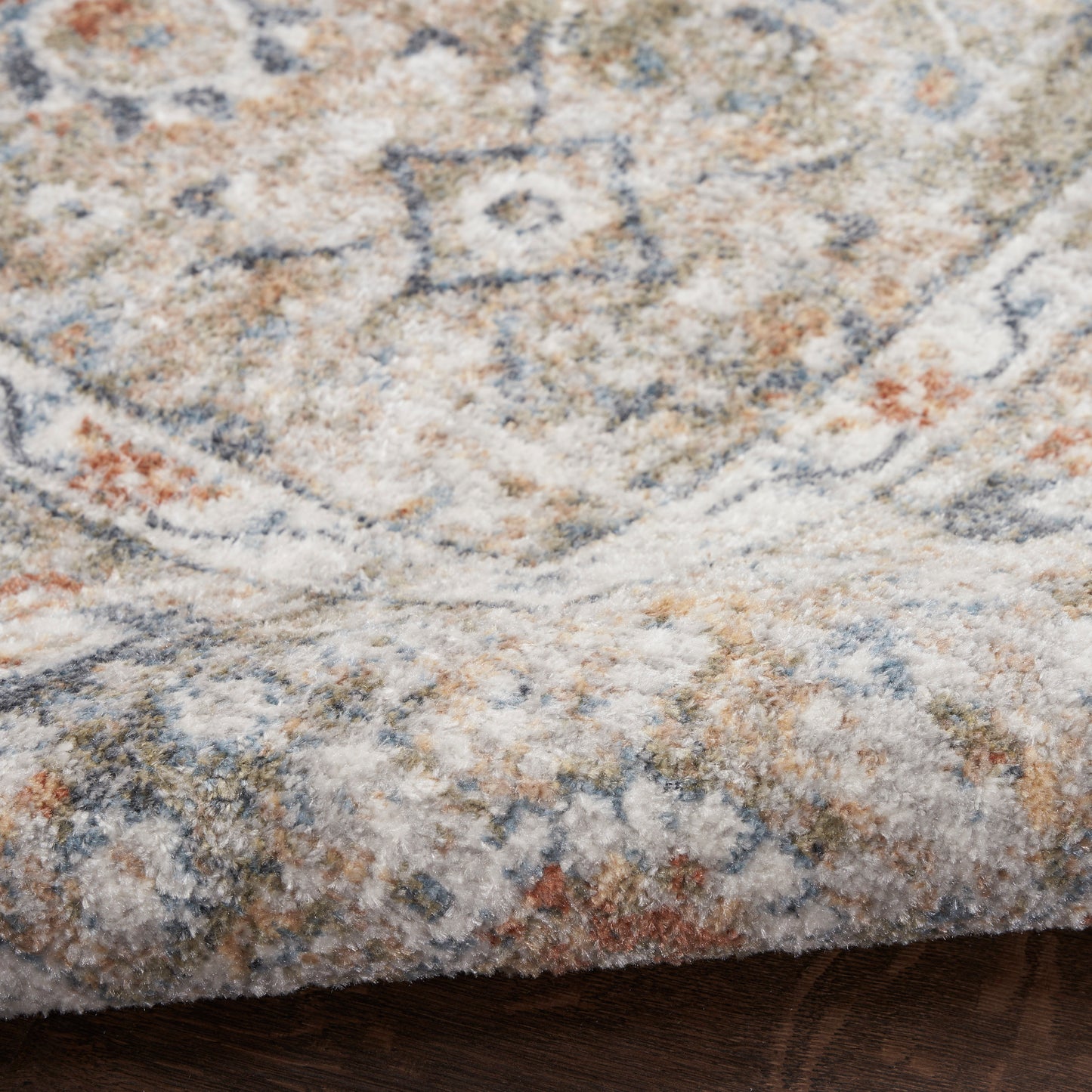 Nourison Home Astra Machine Washable  Gold Grey  Traditional