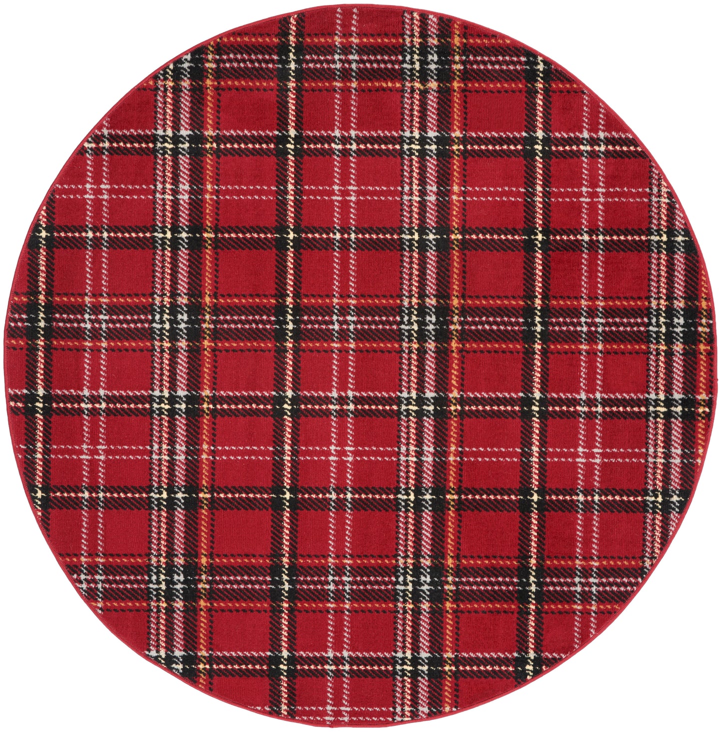 Nourison Home Grafix GRF03 Red Contemporary Power-loomed Rug