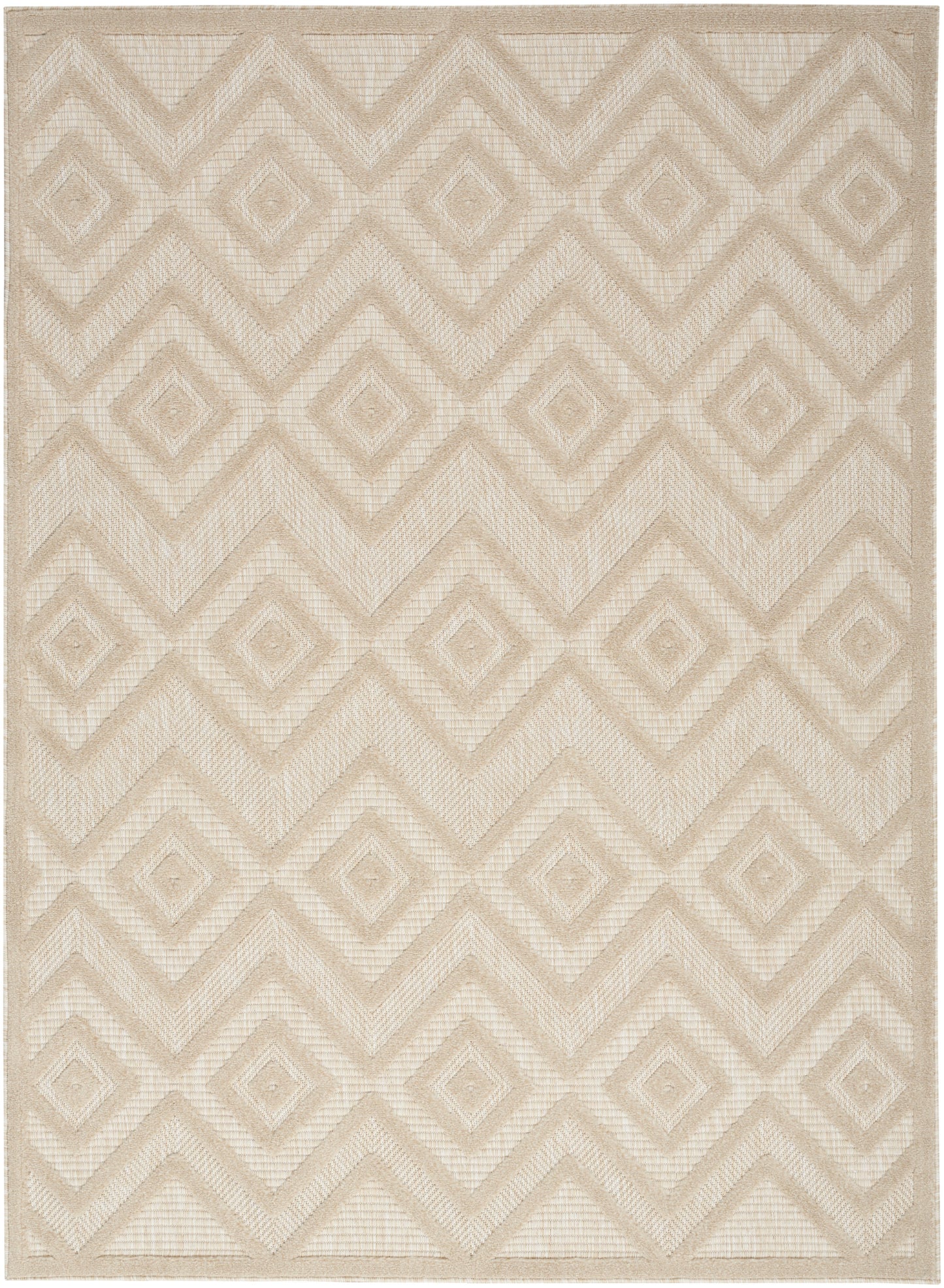 Nourison Home Versatile NRV01 Cream Contemporary Flat Weave Rug