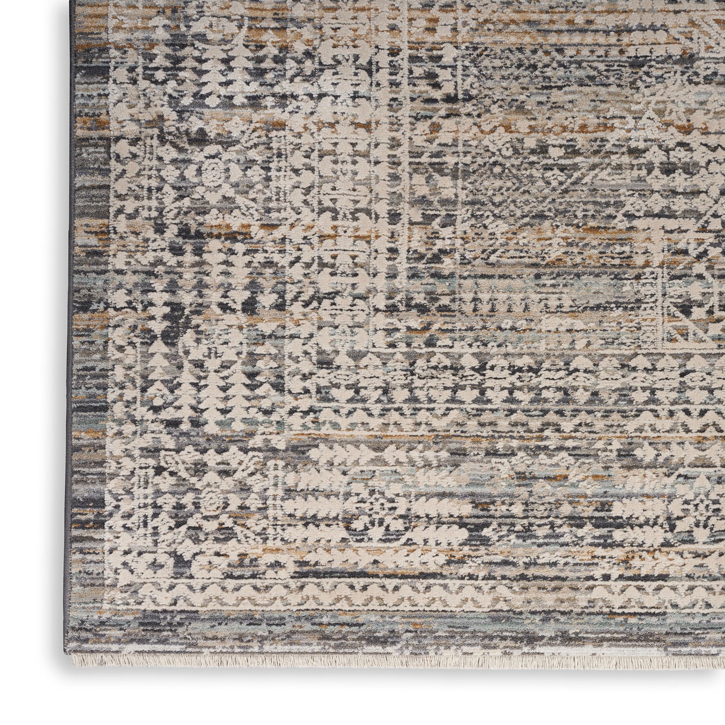 Nourison Home Lynx  Ivory Slate  Transitional