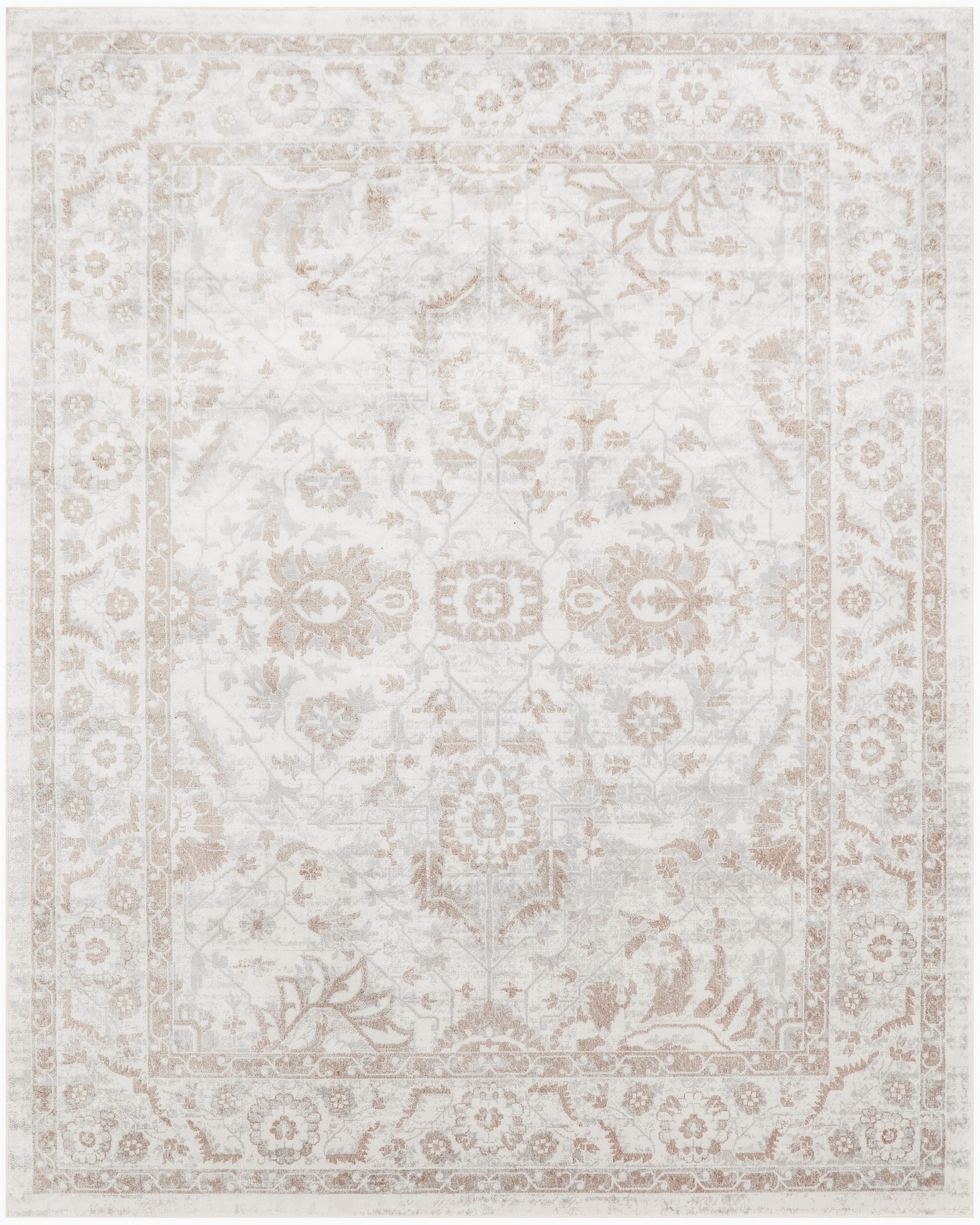 Nourison Home Astra Machine Washable  Grey  Traditional