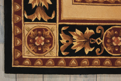 Nourison Home Versailles Palace  Ivory Black  Traditional