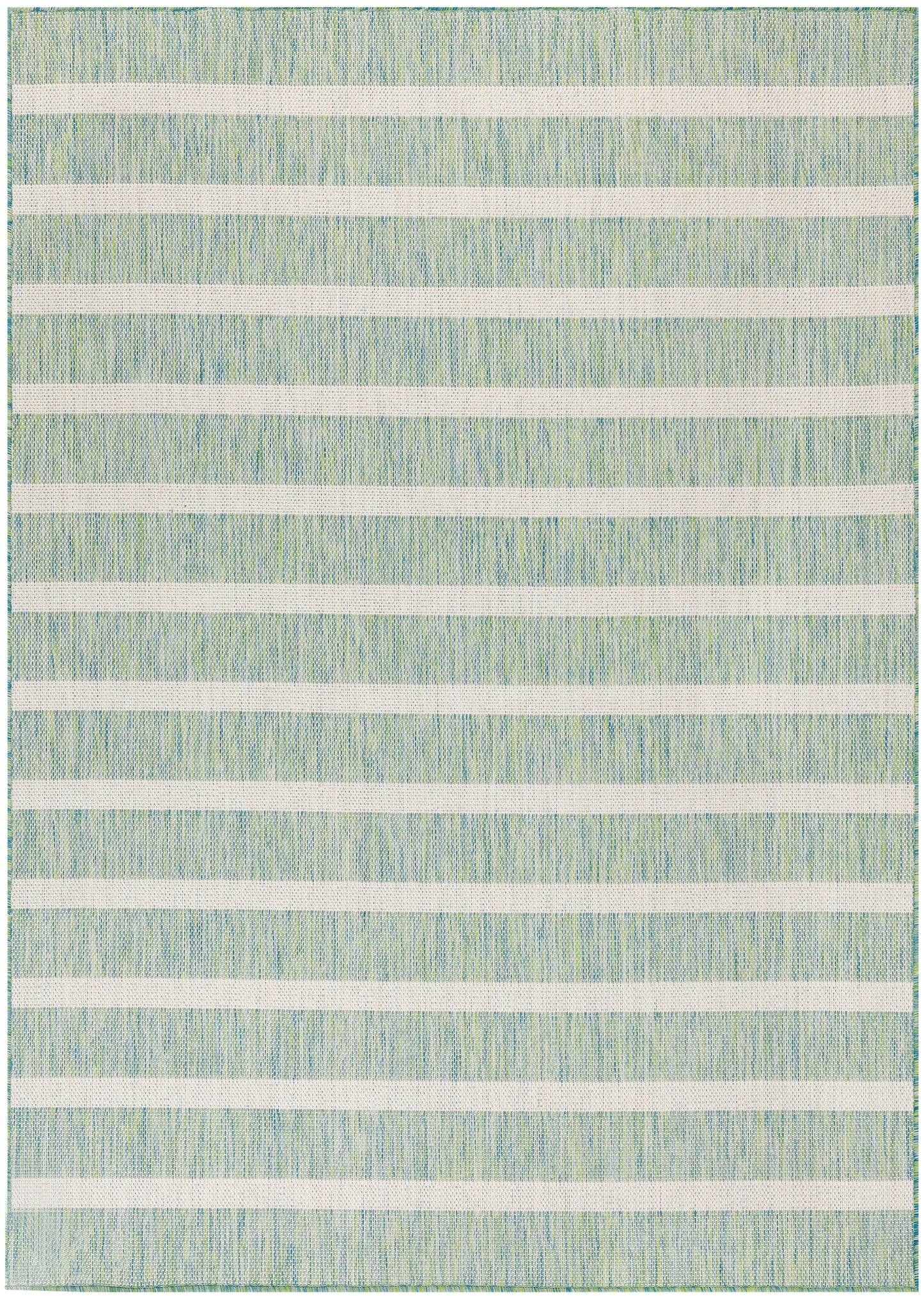 Nourison Home Positano POS03 Blue Green Ivory Contemporary Power-loomed Rug