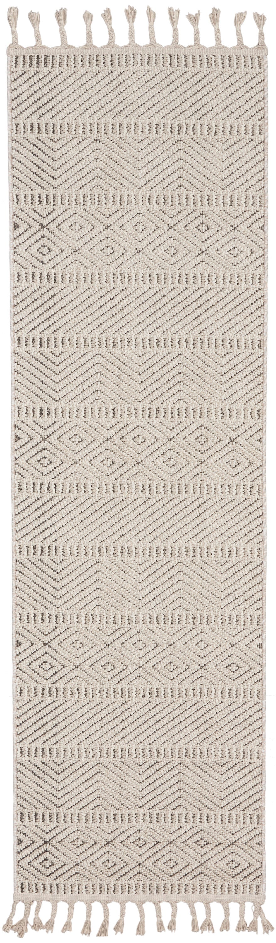 Nourison Home Paxton PAX06 Taupe Contemporary Power-loomed Rug