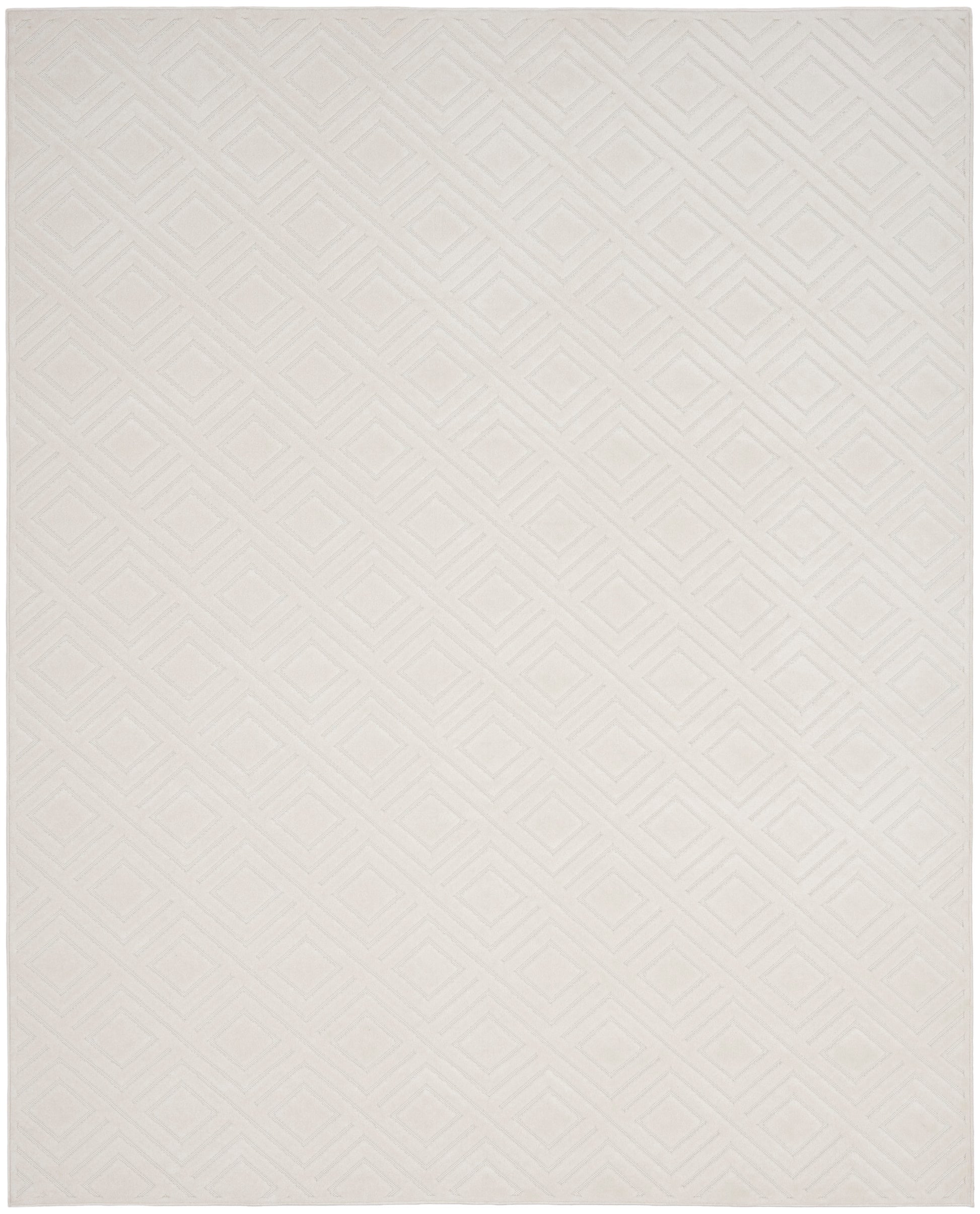 Nourison Home Care Free  Ivory  Contemporary