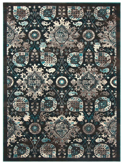 Artisan Julia Charcoal Transitional Machinemade Rug - Rugs - Artisan - Atlanta Designer Rugs
