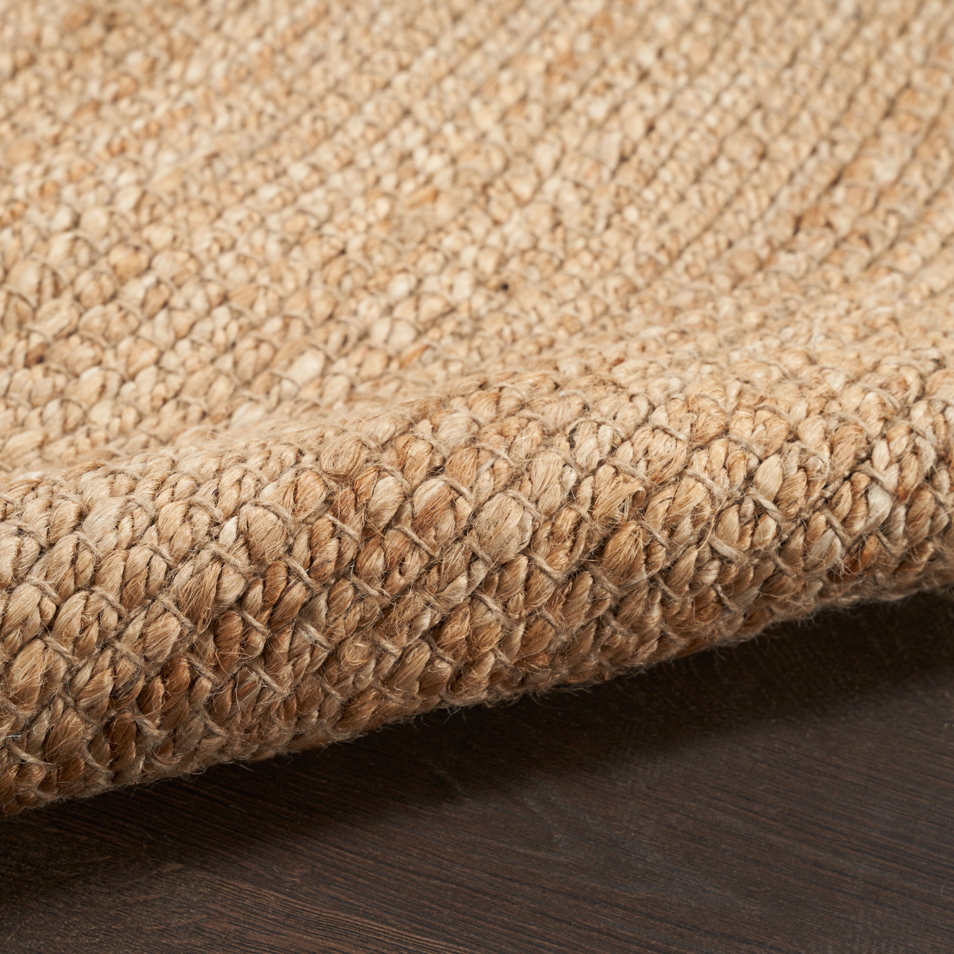 Nourison Home Natural Jute  Natural  Contemporary