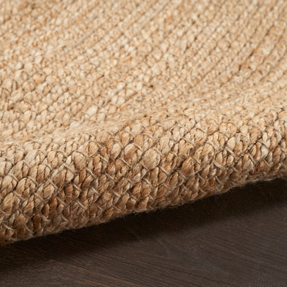 Nourison Home Natural Jute  Natural  Contemporary
