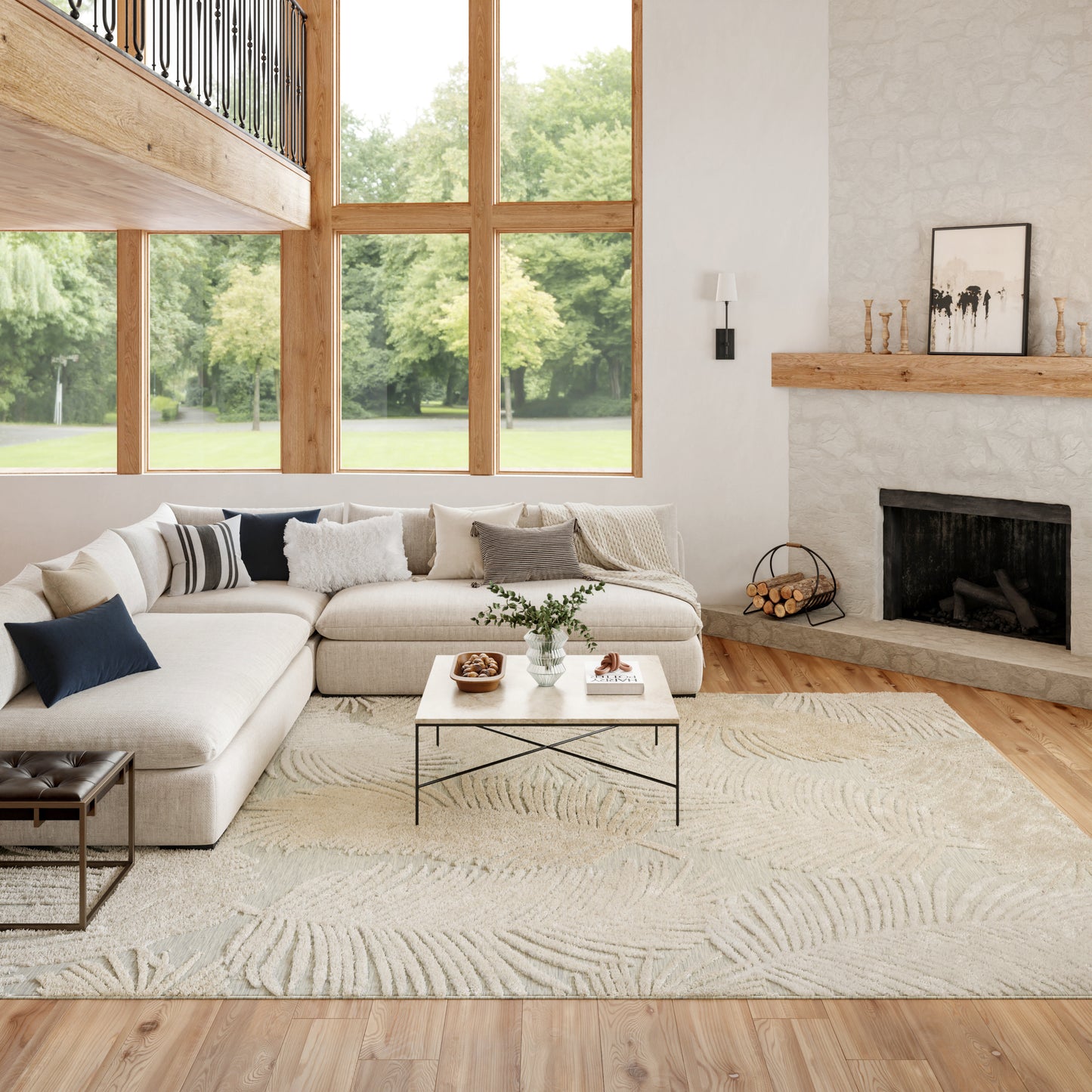 Nourison Home Suncoast  Grey  Contemporary