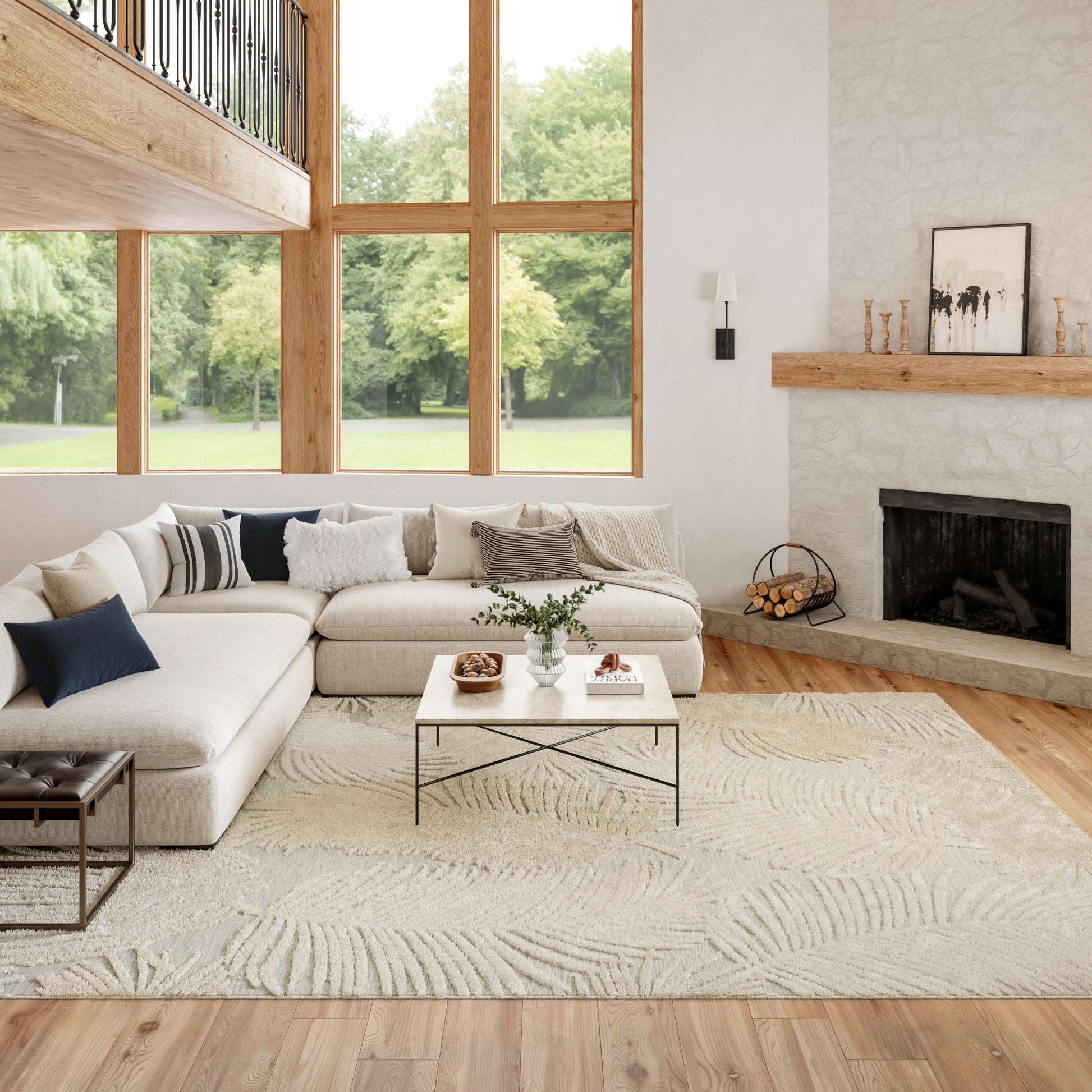 Nourison Home Suncoast  Grey  Contemporary