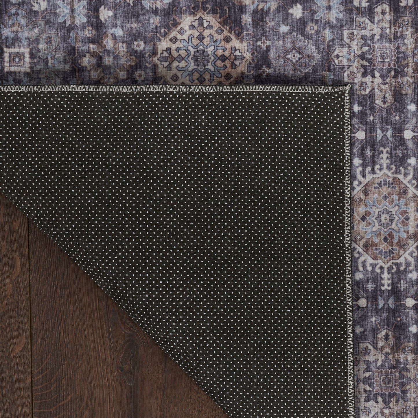 Nourison Home Fulton  Charcoal  Traditional