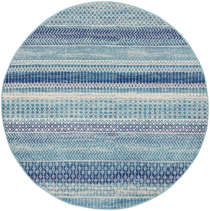 Nourison Home Passion PSN26 Navy Blue Contemporary Power-loomed Rugs
