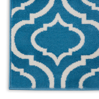 Nourison Home Jubilant  Blue  Transitional