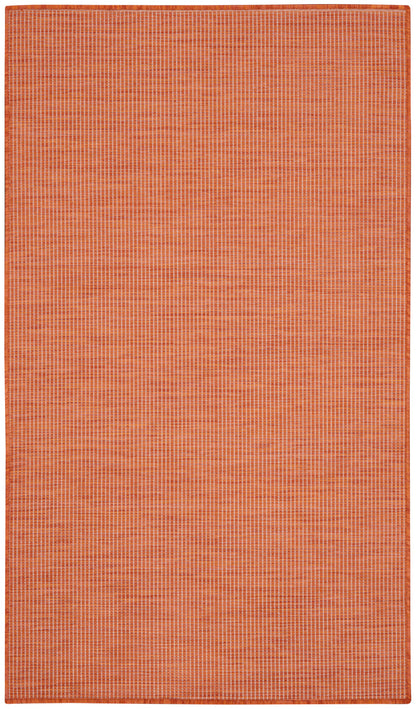 Nourison Home Positano POS01 Terracotta Contemporary Power-loomed Rug