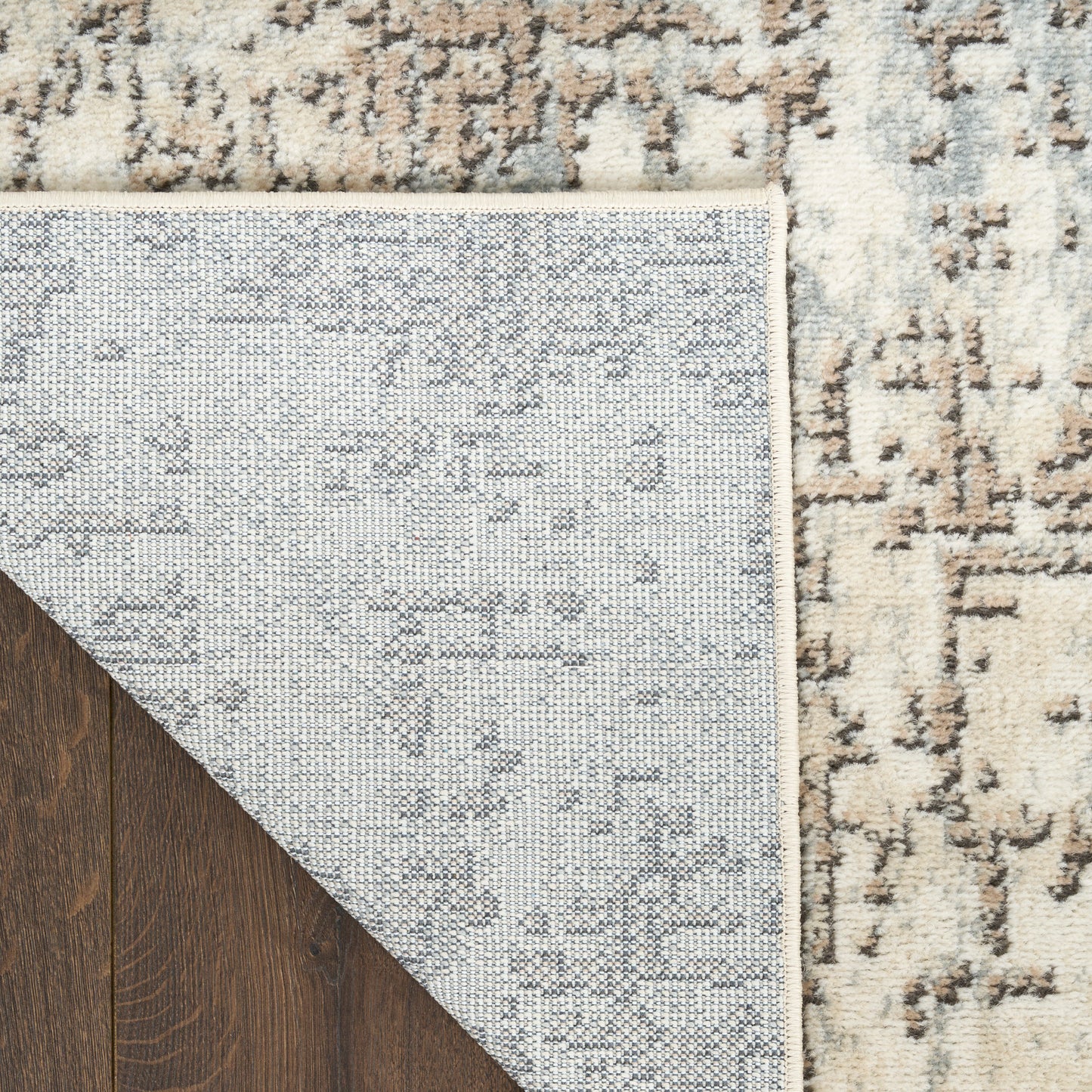 Nourison Home Quarry  Ivory Beige  Contemporary