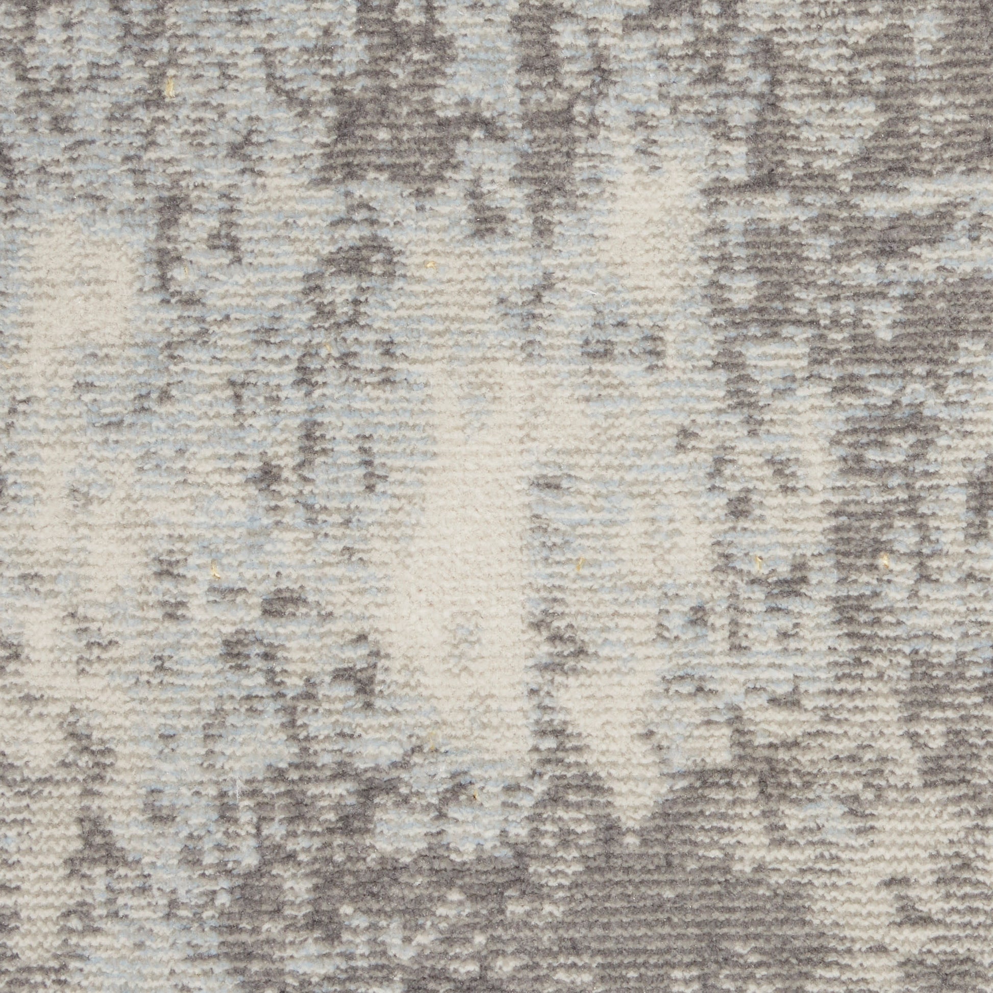 Nourison Home Etchings  Grey Light Blue  Contemporary