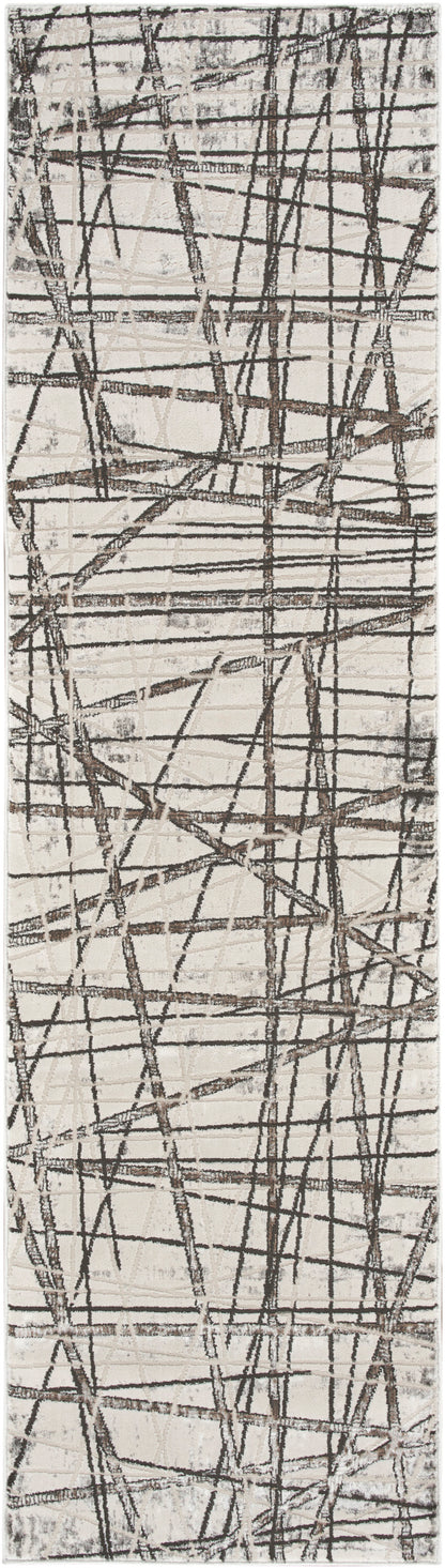 Nourison Home Desire DSR03 Grey Silver Contemporary Power-loomed Rug