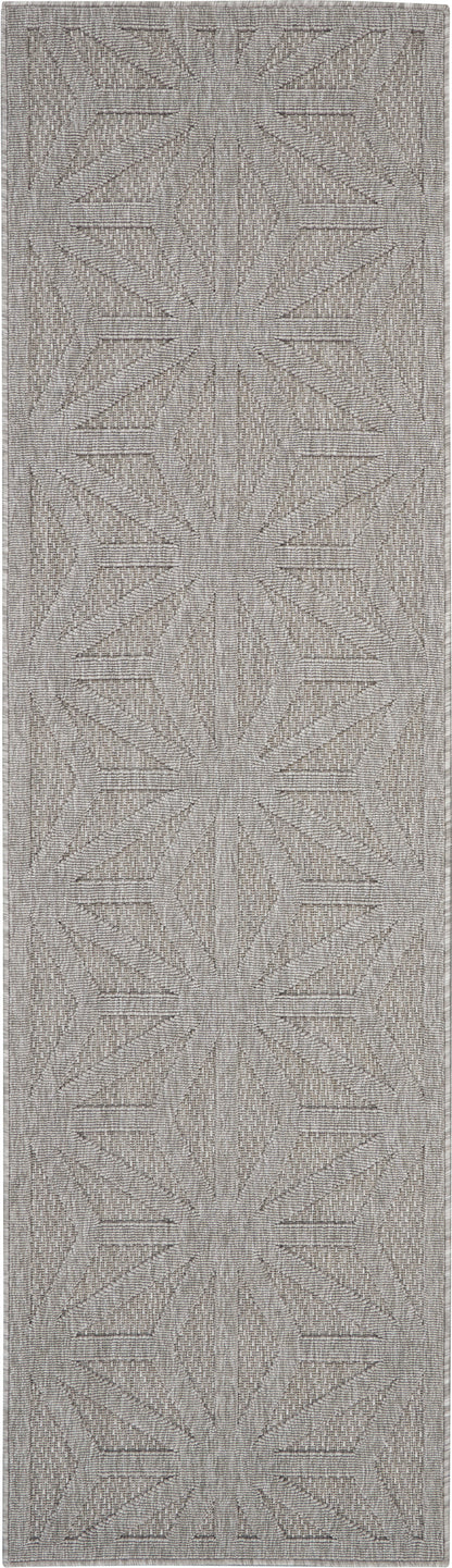 Nourison Home Cozumel CZM01 Light Grey Contemporary Power-loomed Rug
