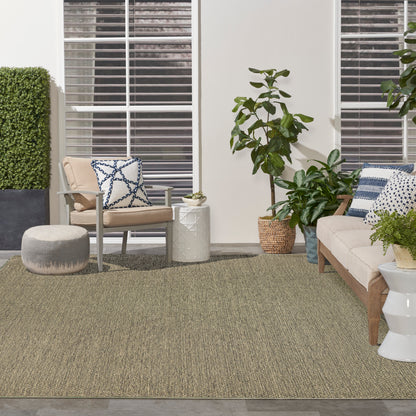 Nourison Home Tulum  Olive  Contemporary