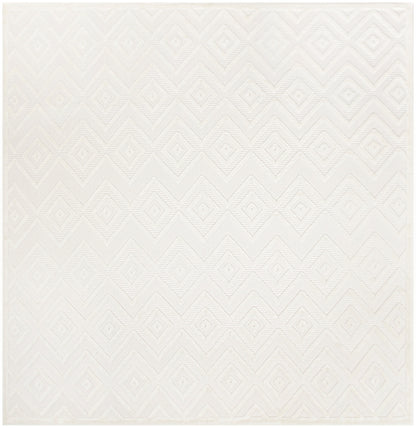 Nourison Home Versatile NRV01 Ivory White Contemporary Flat Weave Rug