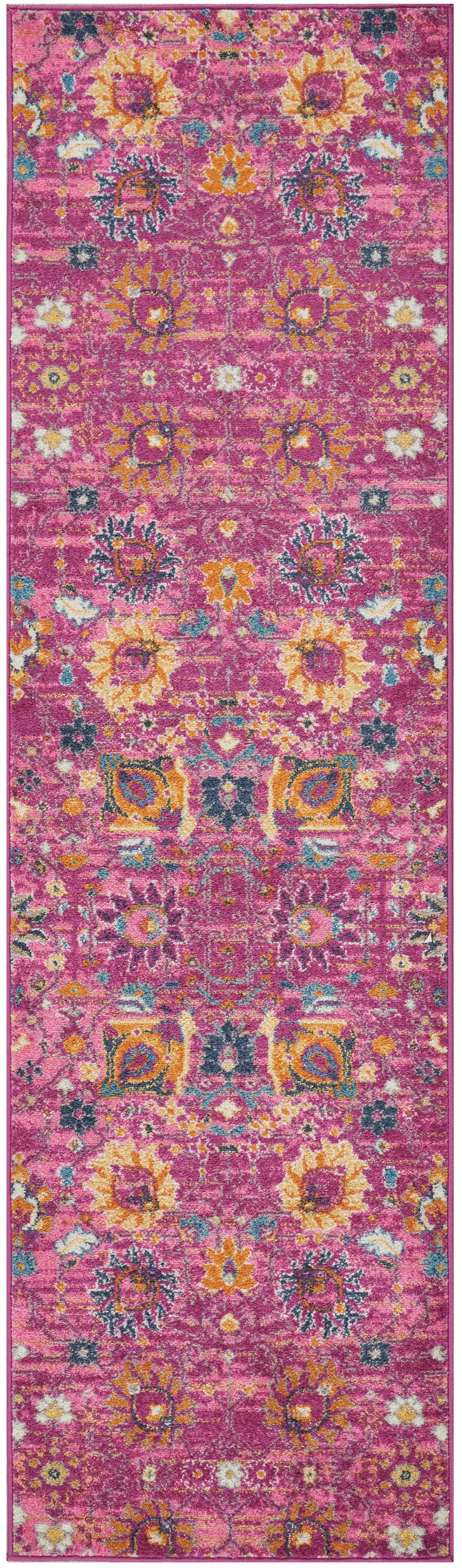 Nourison Home Passion PSN01 Fuchsia Transitional Power-loomed Rugs