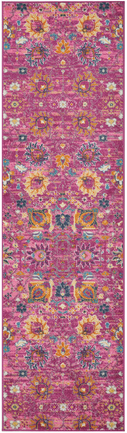 Nourison Home Passion PSN01 Fuchsia Transitional Power-loomed Rugs
