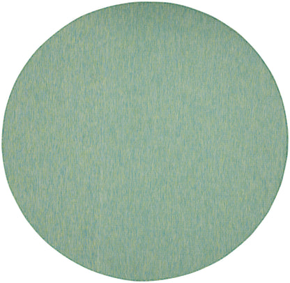 Nourison Home Positano POS01 Blue Green Contemporary Power-loomed Rug