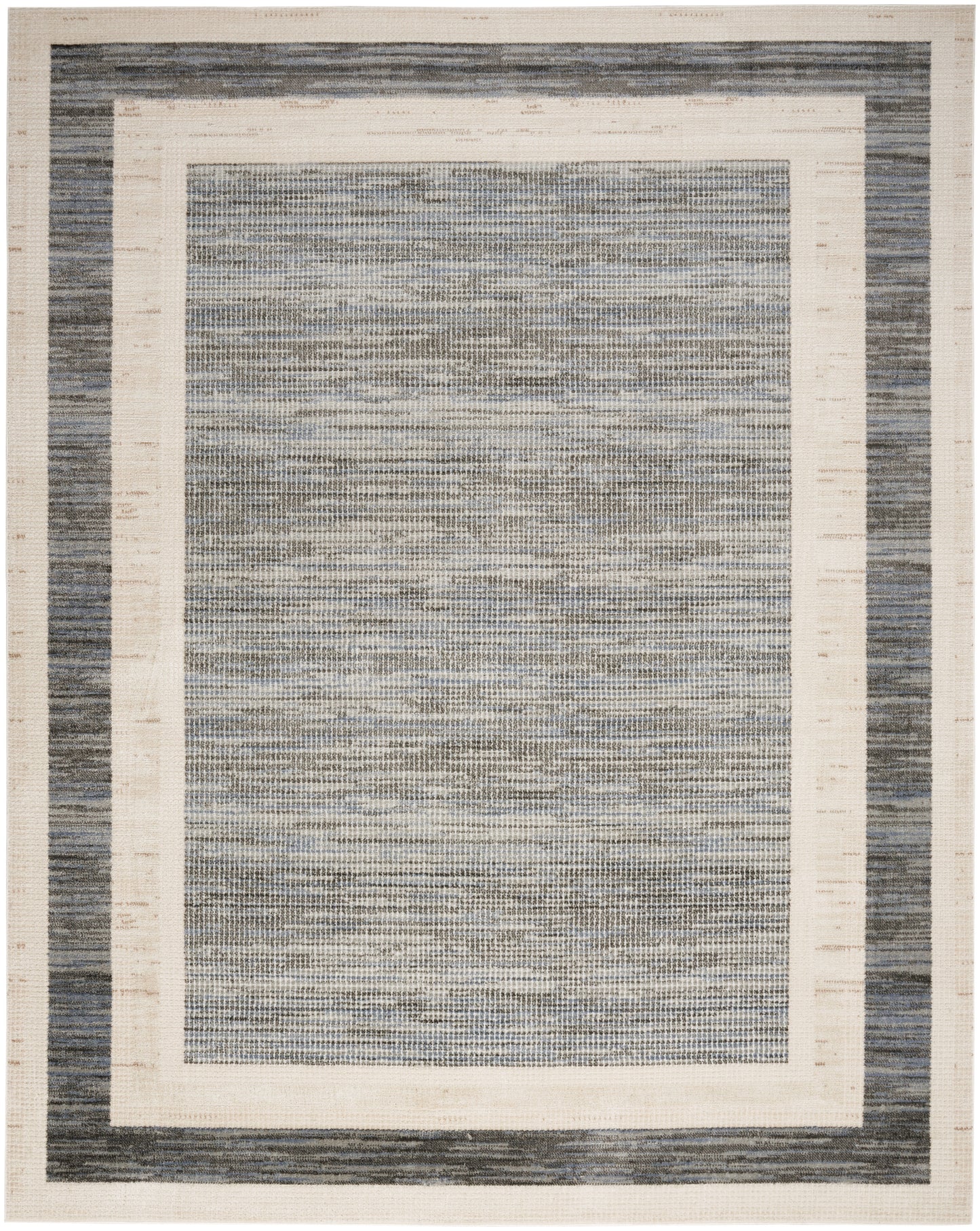 Nourison Home Serenity Home  Grey Ivory  Contemporary
