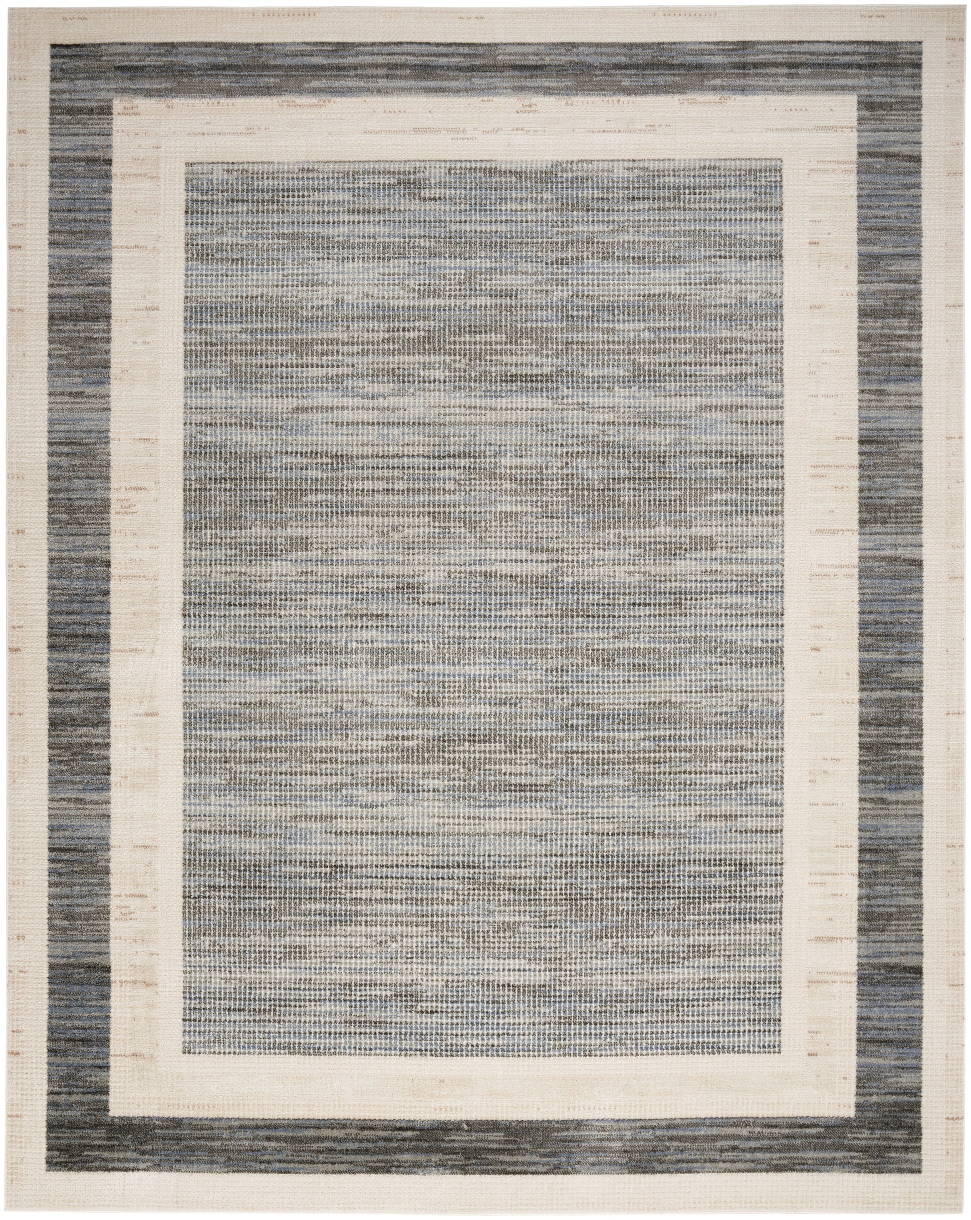 Nourison Home Serenity Home  Grey Ivory  Contemporary