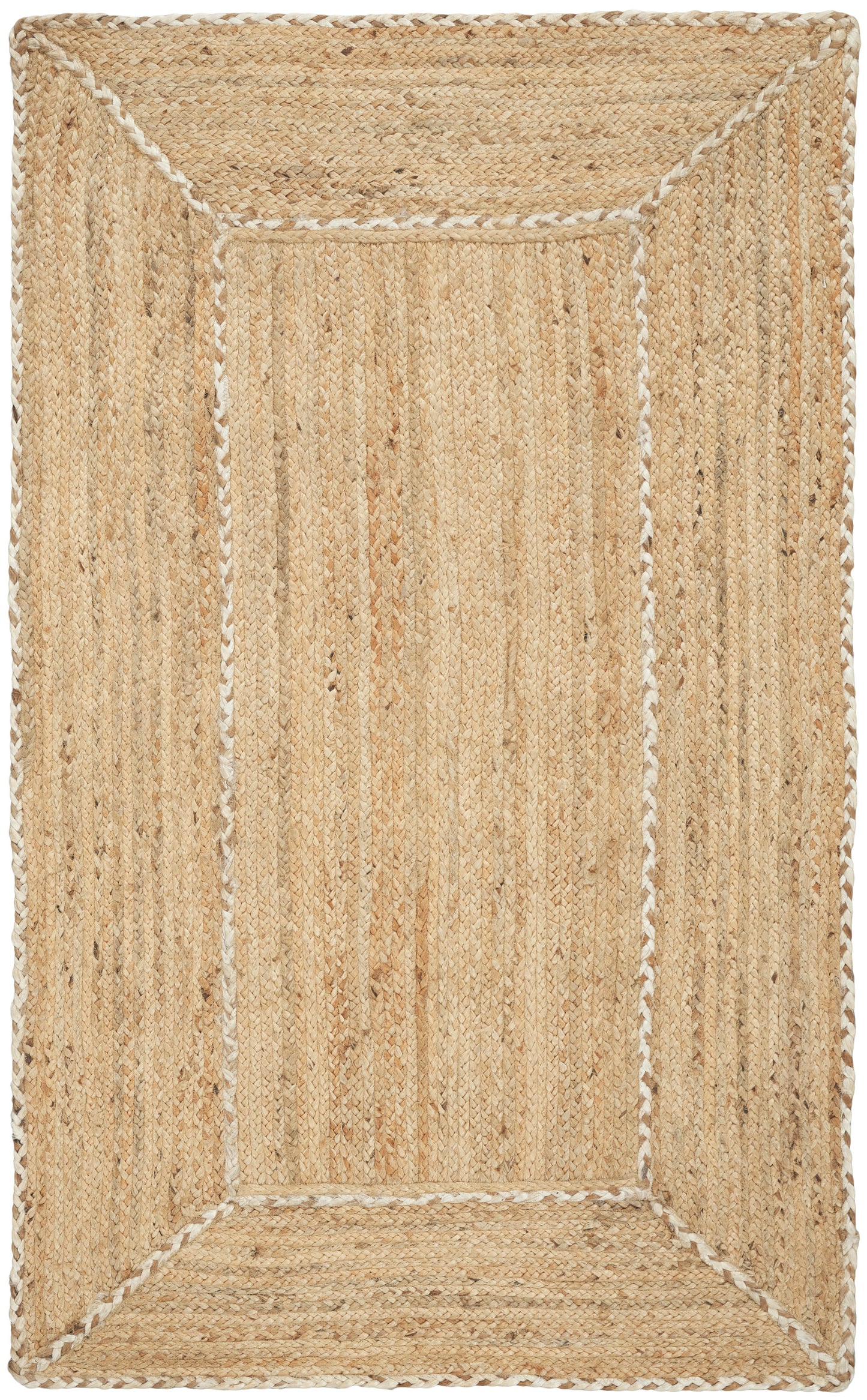 Nourison Home Terrazzo Jute TRJ01 Natural Contemporary Hand Woven Rug