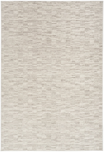 Calvin Klein CK029 Captivating CVT02 Ivory Grey Contemporary Power-loomed Rug