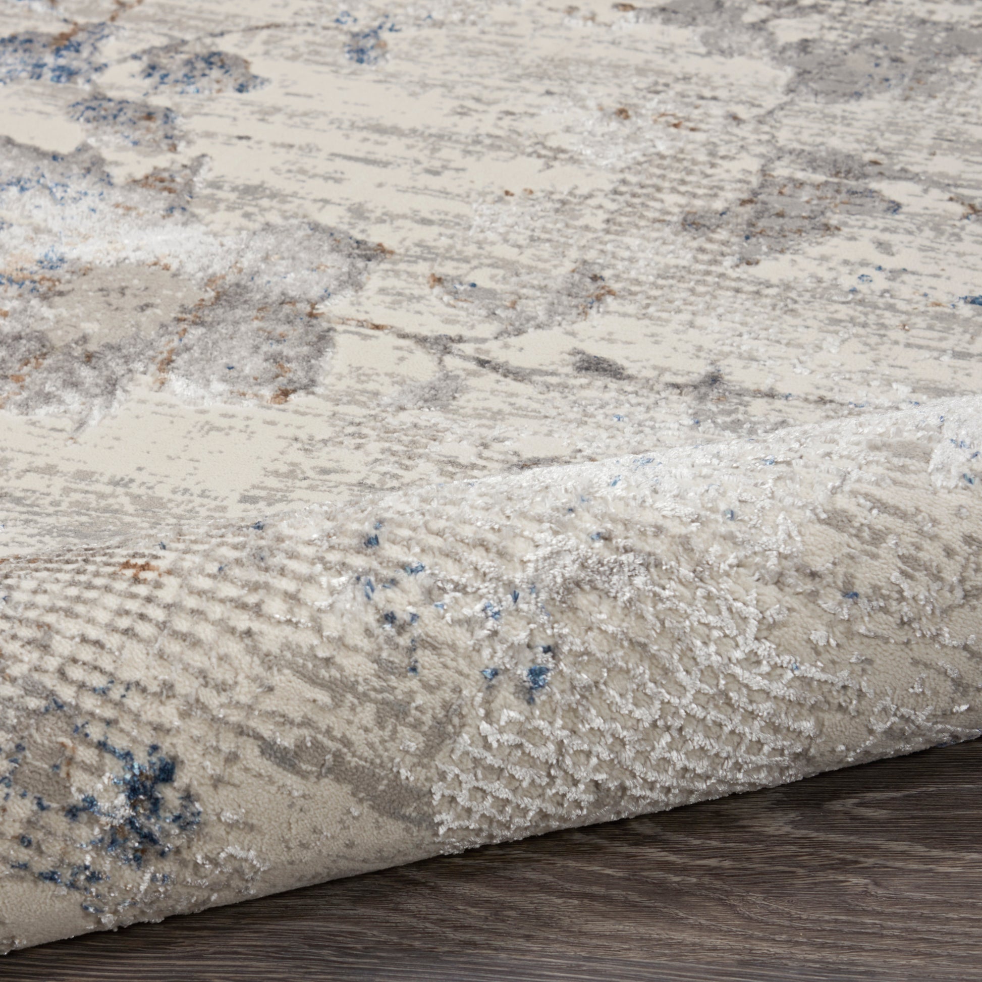 Nourison Home Royal Terrace  Ivory Grey  Contemporary