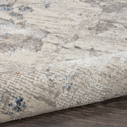 Nourison Home Royal Terrace  Ivory Grey  Contemporary