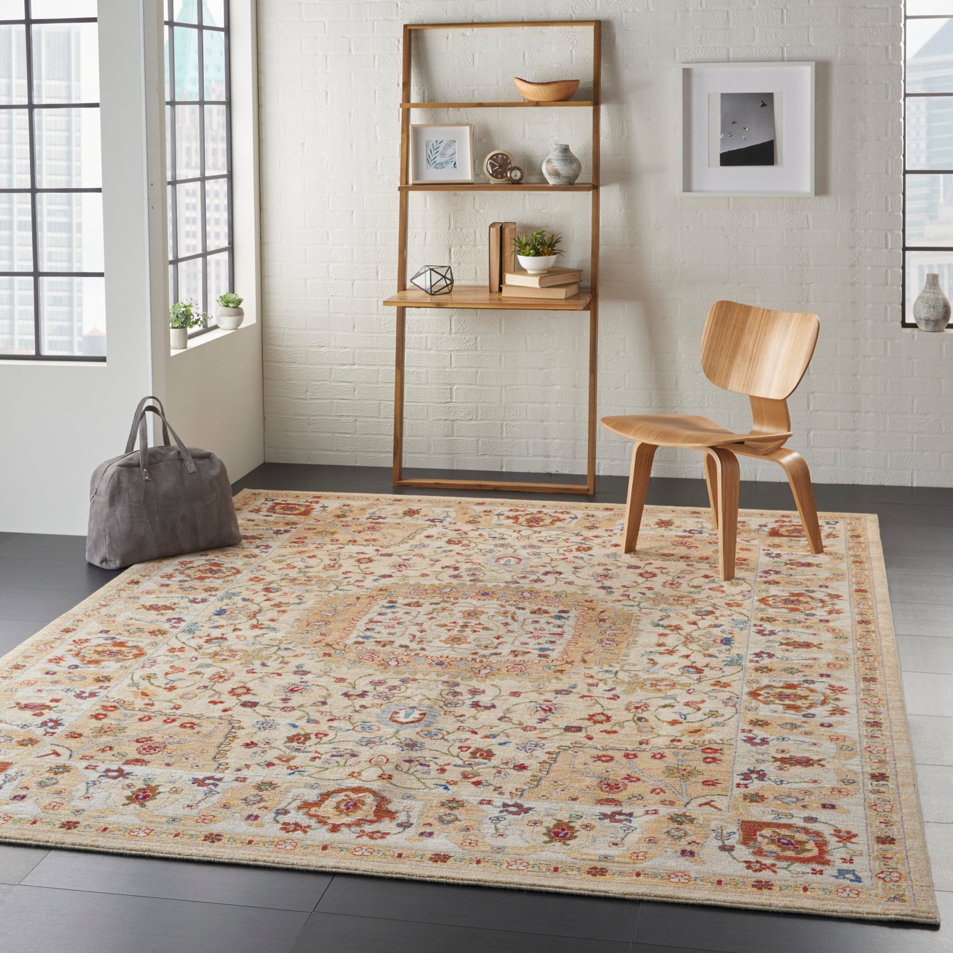 Nourison Home Majestic  Sand  Traditional