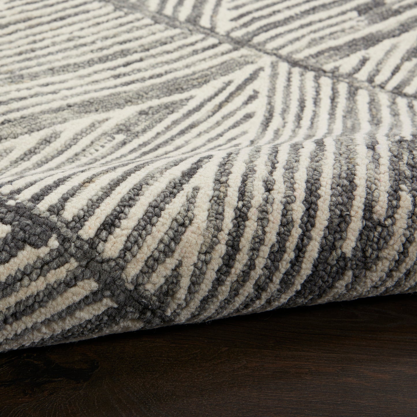 Nourison Home Colorado  Grey White  Contemporary