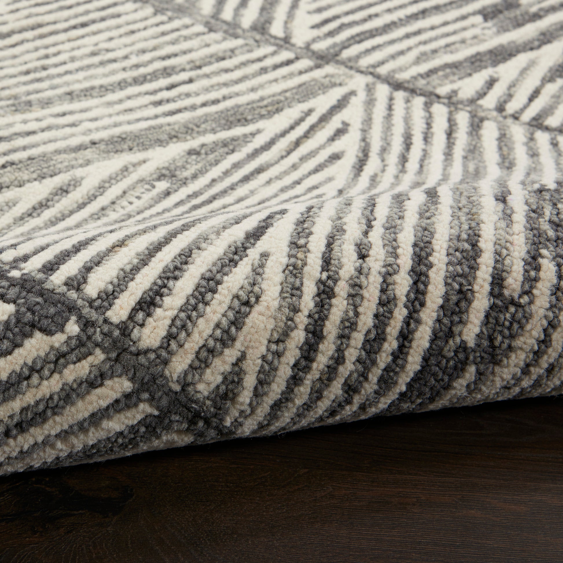 Nourison Home Colorado  Grey White  Contemporary