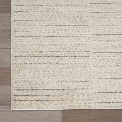 Nourison Home Andes  Ivory Grey  Contemporary
