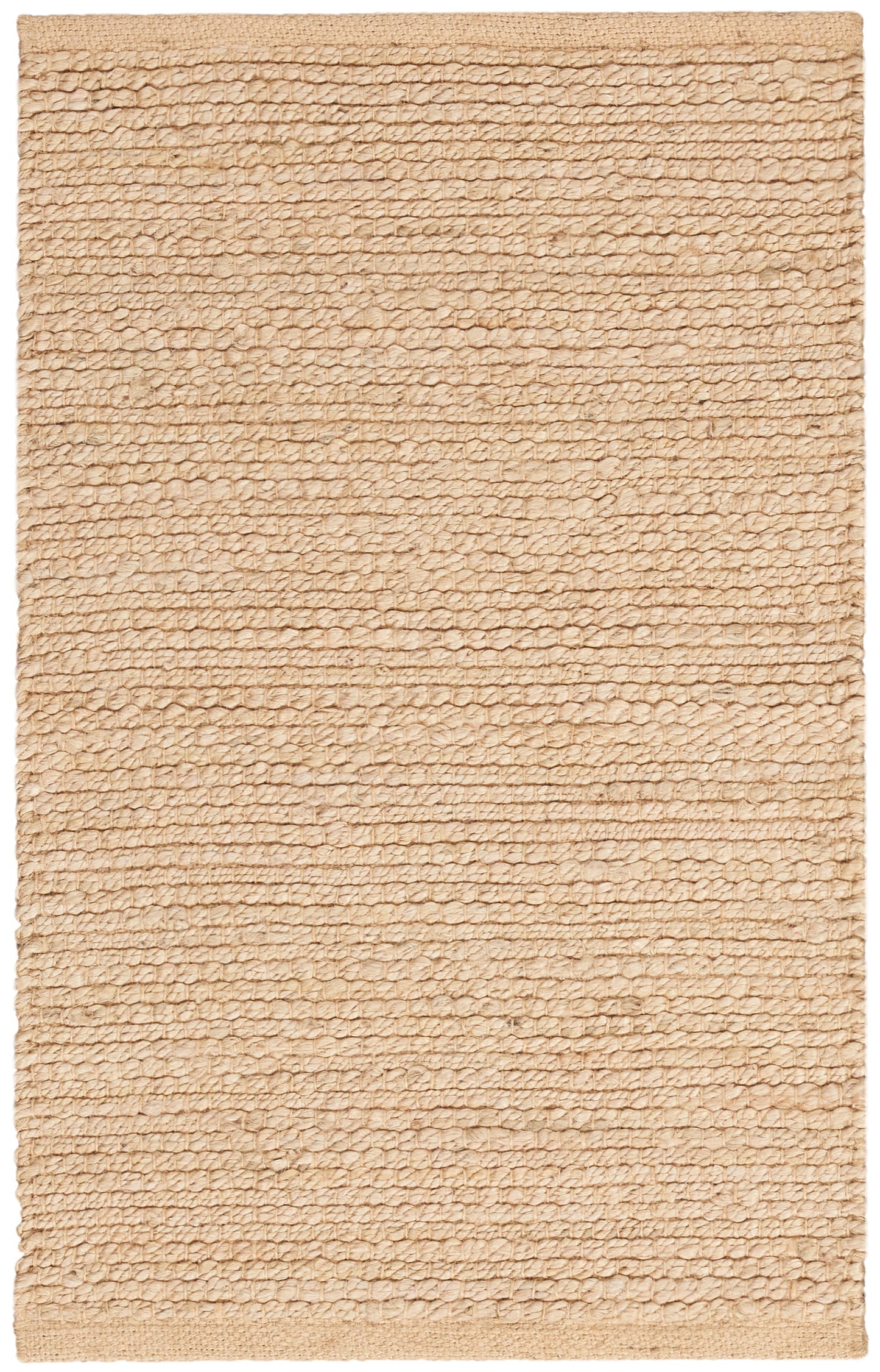 Nourison Home Natural Jute NJT01 Bleached Contemporary Hand Woven Rug