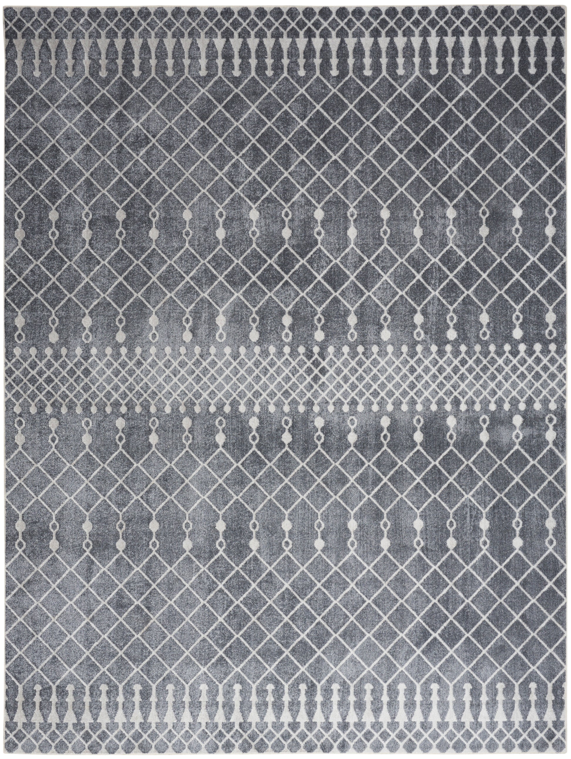 Nourison Home Astra Machine Washable  Denim  Transitional