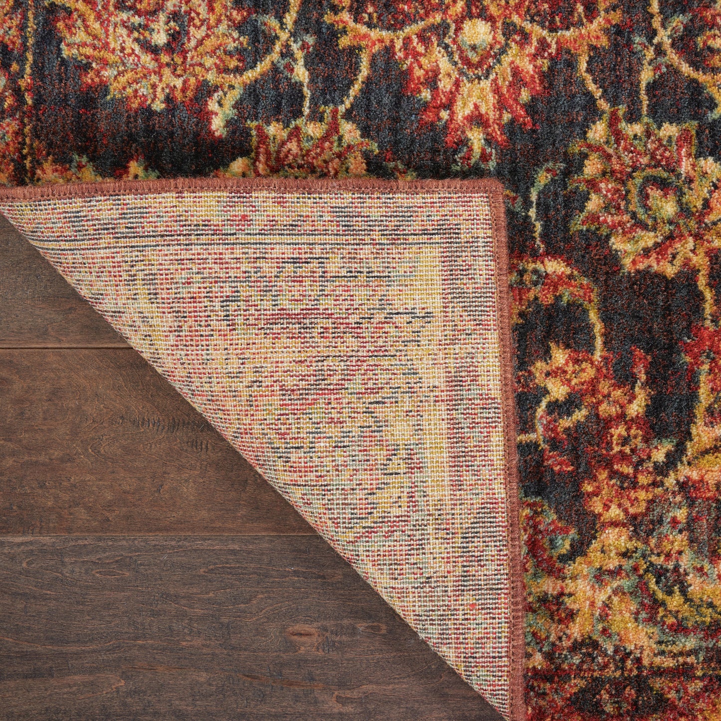 Nourison Home Jewel  Ember Red  Traditional