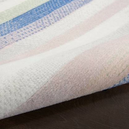 Nourison Home Whimsicle  Ivory Multicolor  Contemporary