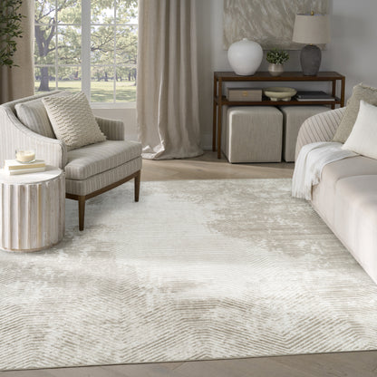 Nourison Home Dekor  Ivory Taupe  Contemporary