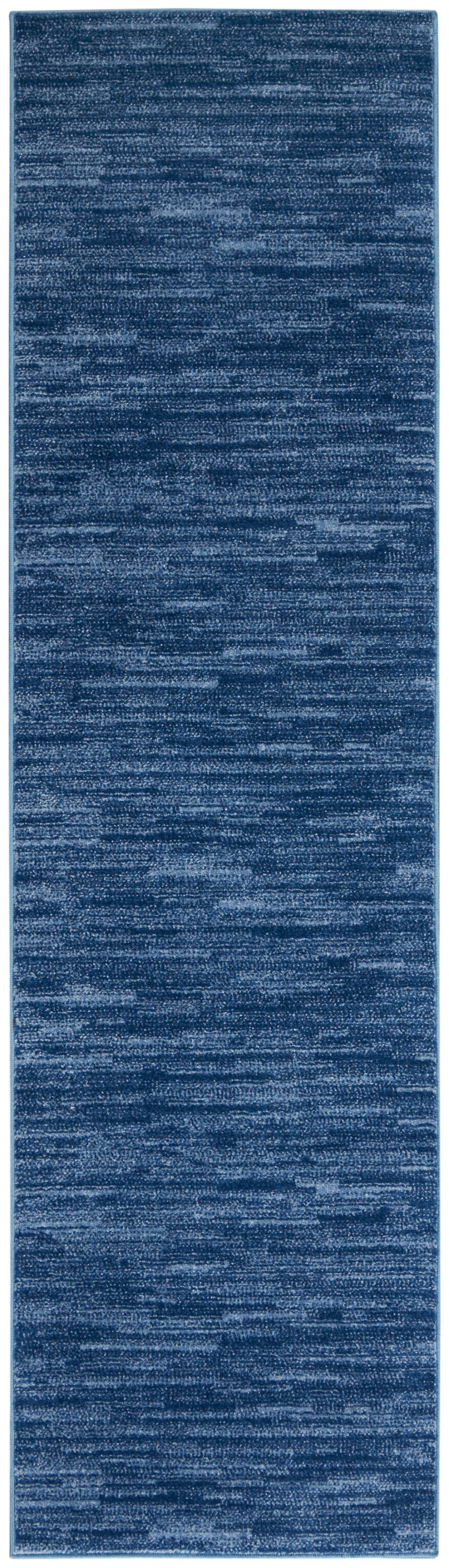 Nourison Home Nourison Essentials NRE01 Navy Blue Contemporary Power-loomed Rug