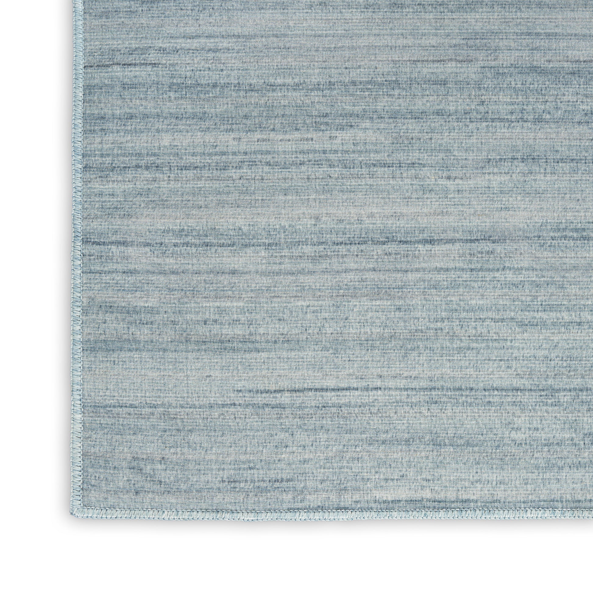 Nourison Home Washable Essentials  Aqua  Contemporary