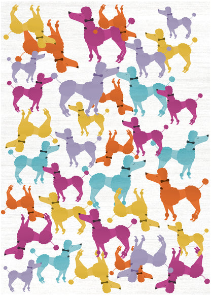 Nourison Home Imagination IMA20 Ivory Multicolor Contemporary Machine Printed Rug