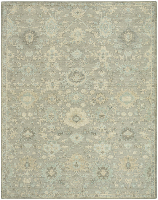 Nourison Home Ravello  Grey Blue  Traditional