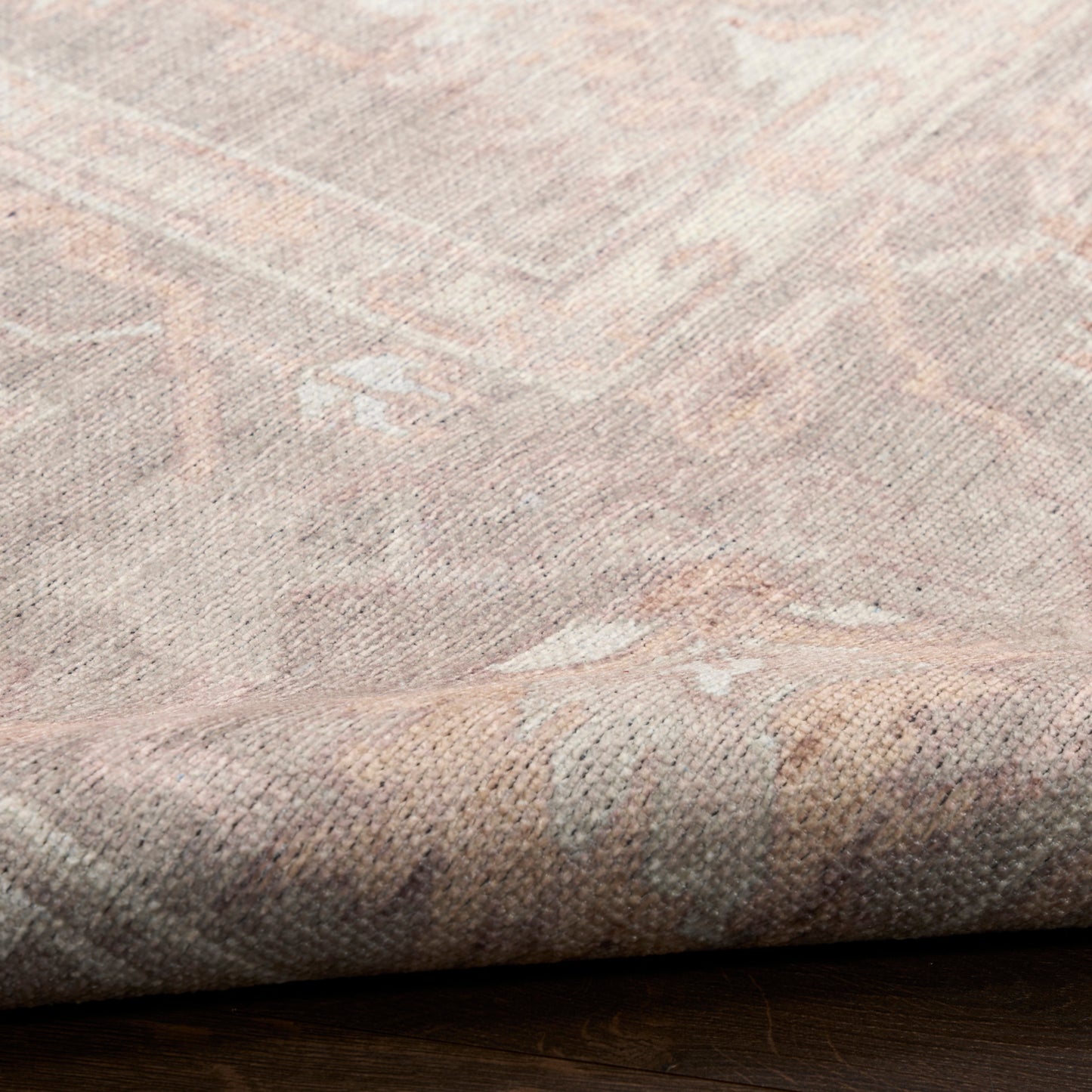 Nourison Home Vintage Washables  Grey  Traditional