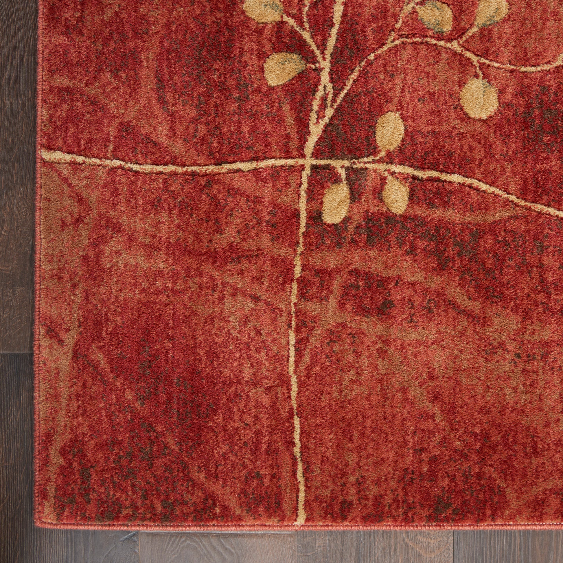 Nourison Home Somerset  Flame  Contemporary